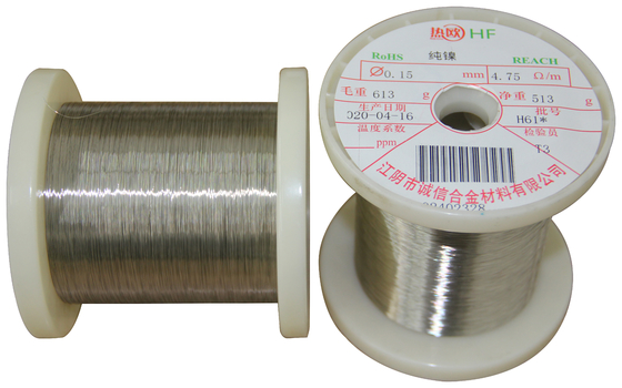 N2200/Nickel200/NS5200/N5/H02200/W-Nr2.4060 Fios de níquel puro em aplicações de alta temperatura