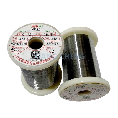 NF32 PTC Ni-Fe liga de níquel alto Mig resistência ao fio para aquecedores Custom