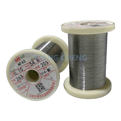 NF43 Fios de liga Ni-Fe PTC 45-50% de níquel para sensíveis à temperatura e autorreguladores