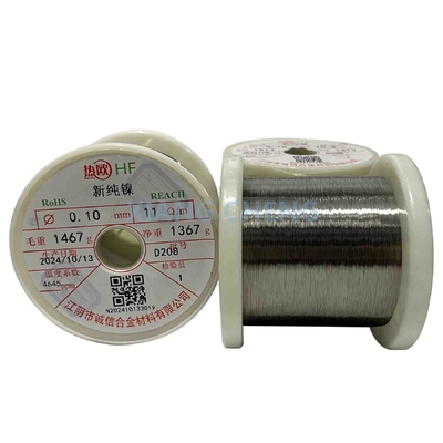 Fios de liga de níquel puro CX1207 Estabilidade térmica e resistência à oxidação Fios de liga de liga para indústria