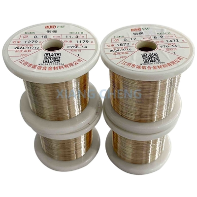 Ligação de CuNi altamente condutora CuNi4/NC007/C72150/2.0842 para componentes elétricos e elementos de aquecimento
