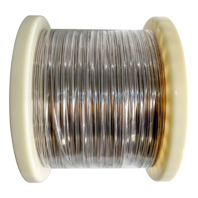 Fios de aquecimento FEP isolados de material de liga CuNi10 NC015 resistentes ao calor duradouros para uso industrial