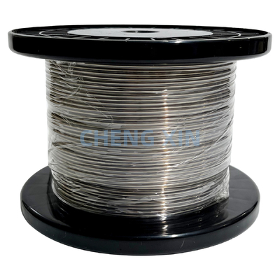 Fios de aquecimento isolados de liga de alumínio CuNi23/NC030 resistentes a produtos químicos e elétricos com FEP para ambientes adversos